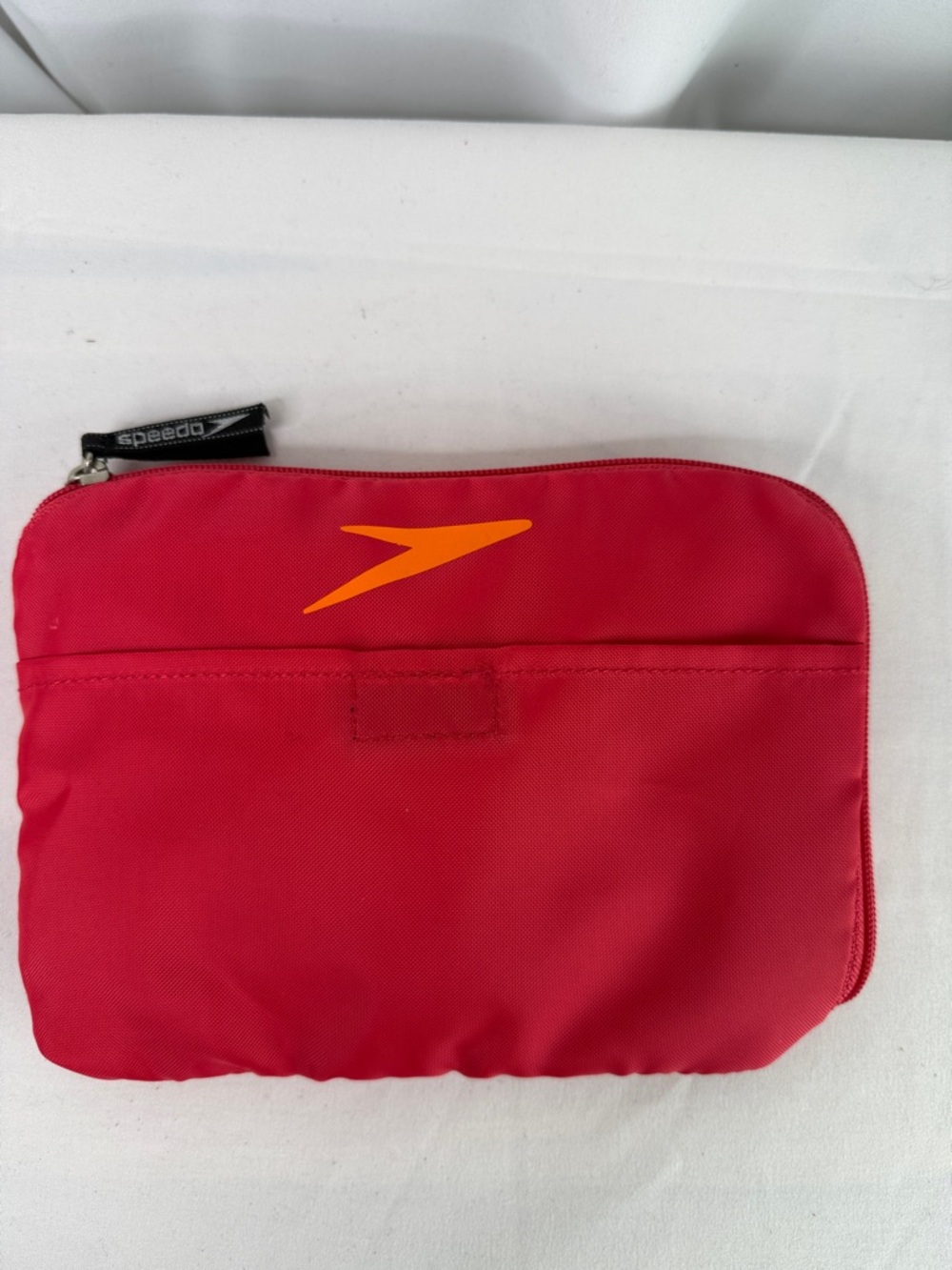 Speedo DrawString Bag with Coral Pouch with Orange Logo Accent